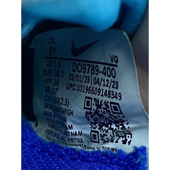 Nike JR Superfly 9 Club FG/MG Soccer Cleats Youth Size 6Y DO9789-400 - Picture 6 of 7